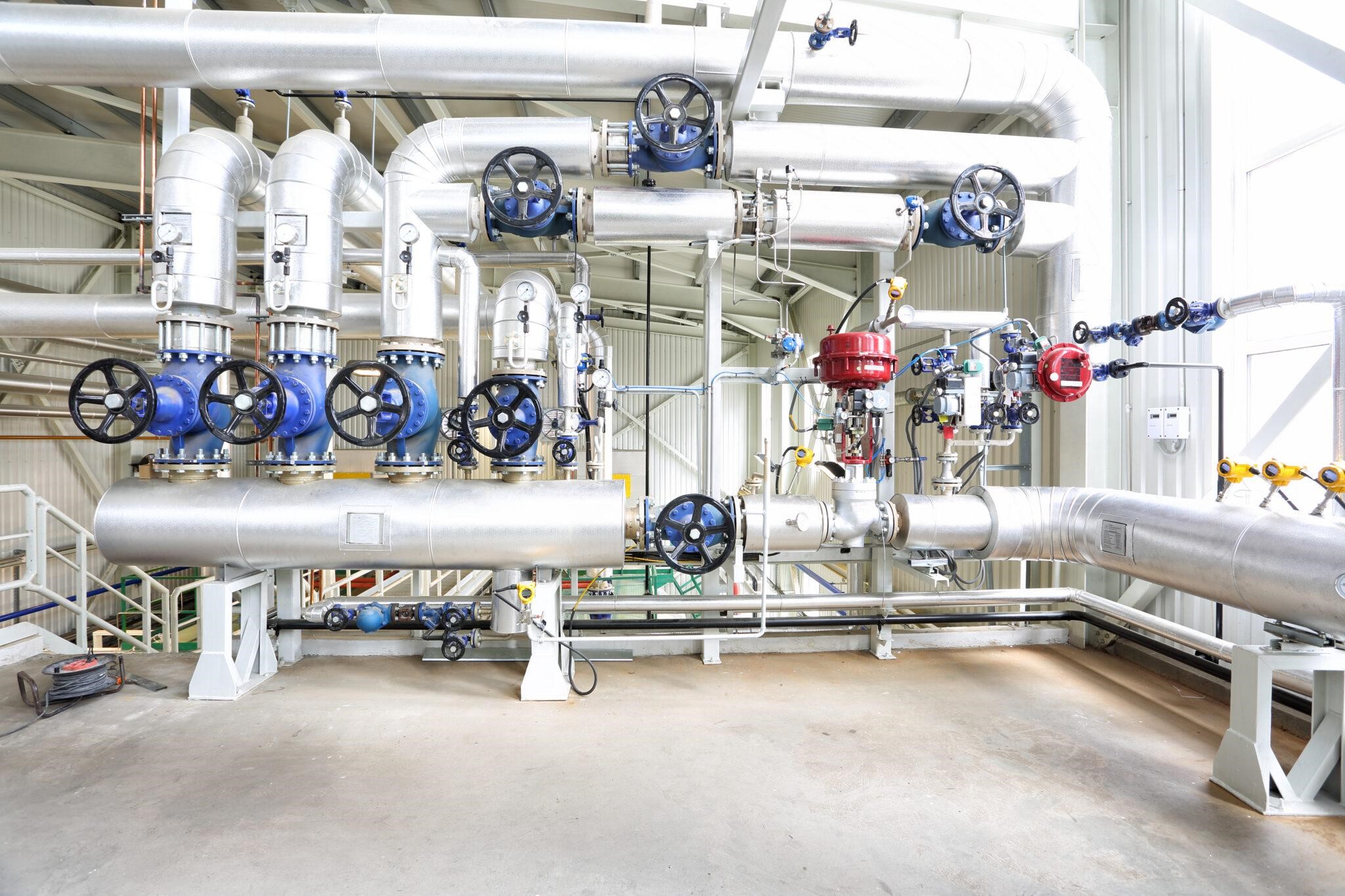 Industrial boiler steam and thermic fluid pipeline system by Yahweh Engineering
