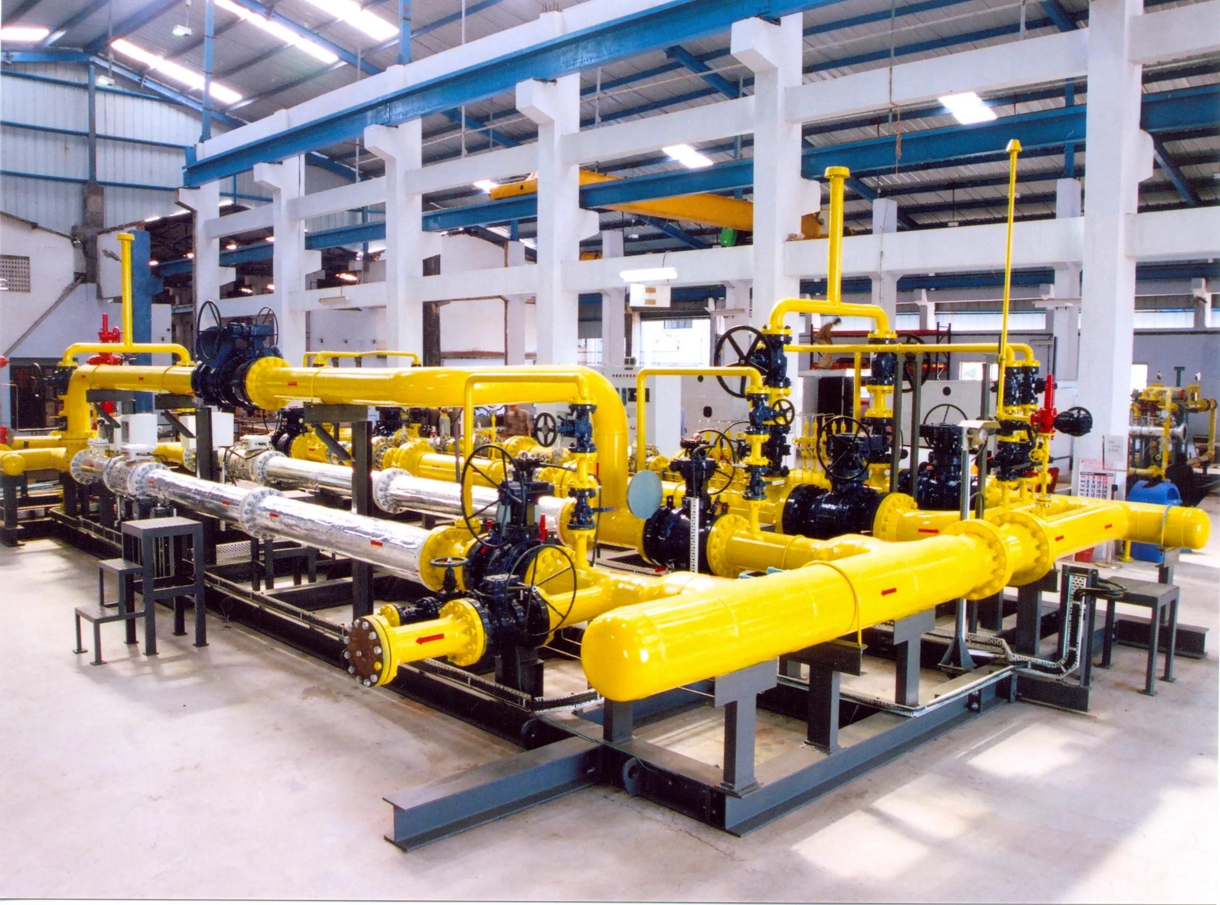 LPG PNG and process gas pipeline installation